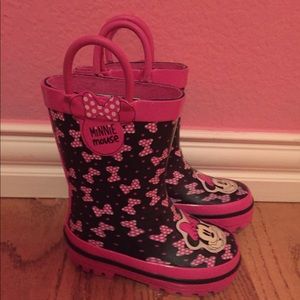Adorable Minnie Mouse Rain boots